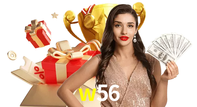 Jogue com dealers reais no w56!
